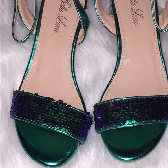 ✳️Mermaid  Heels size 7.5 left! ✳️ - Picture 8 of 8